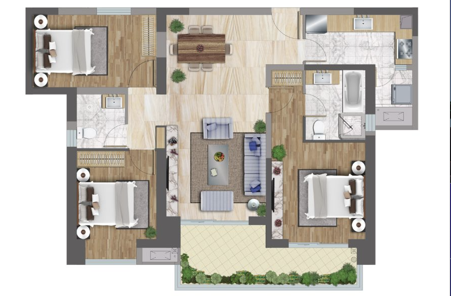 What area is included in the total square footage?